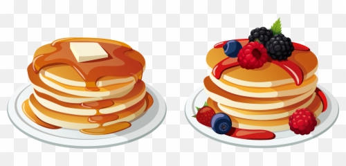 Pancake Clipart Breakfast Item - Png