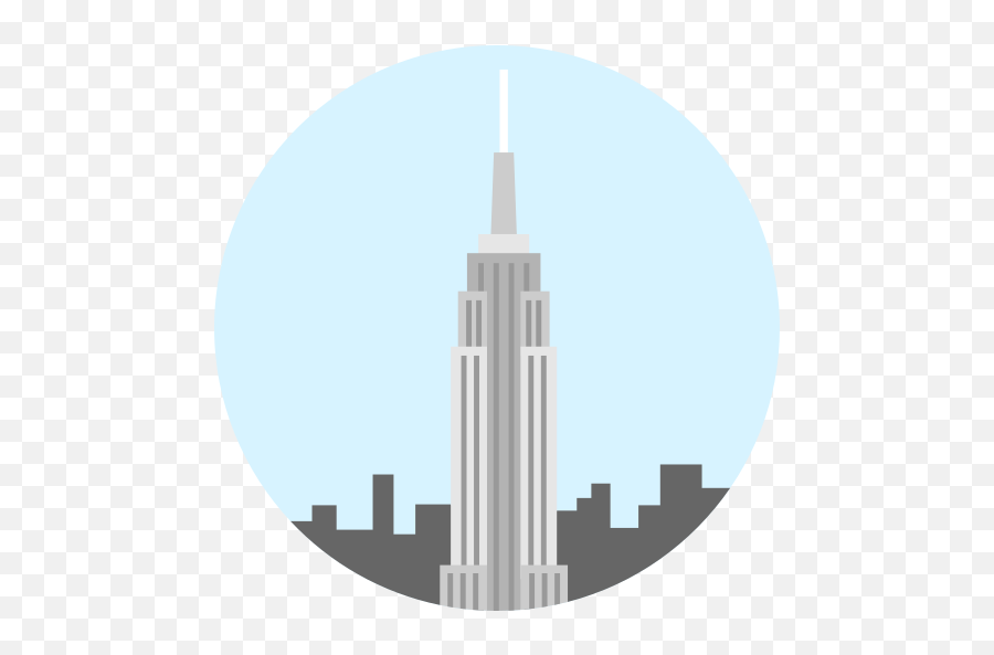 Empire State Building - Free Monuments Icons Empire State Icono Png,Nyc Skyline Icon