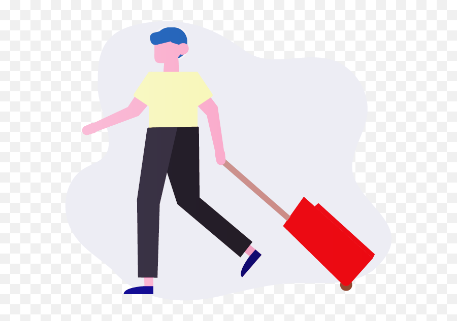 Person With Luggage Free Download Of A Illustration - Cleanliness Png,Person Icon Free Vector