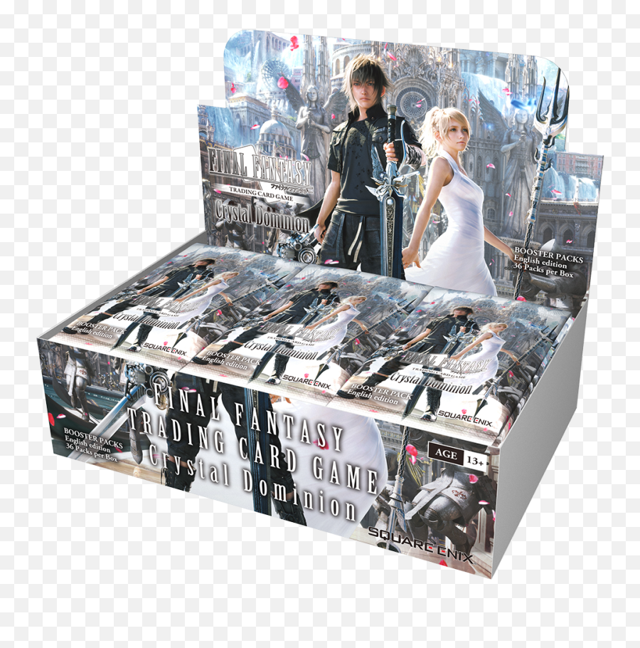 Final Fantasy Trading Card Game Opus Xv 15 Crystal Dominion Booster Pack - Crystal Dominion Booster Box Png,Final Fantasy Xv Icon