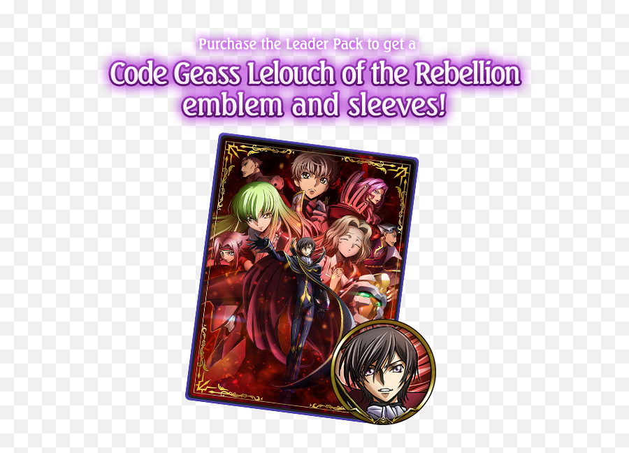 Code Geass Lelouch Of The Rebellion Tie - In Event Code Geass Fan Poster Png,Anime Icon Pack Android