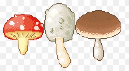 Pin - Mushroom Pixel Gif Png