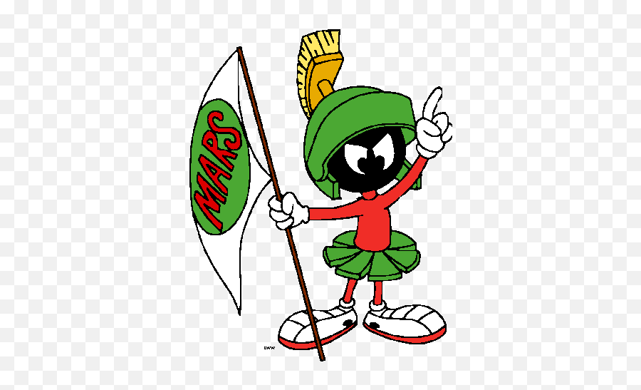 Astronomer Weighs Human Travel To Mars - Martian Cartoon Looney Tunes Png,Marvin The Martian Png