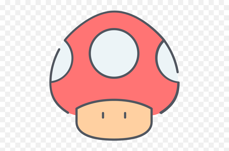 Mushroom - Free Gaming Icons Dot Png,Mario Kart Icon