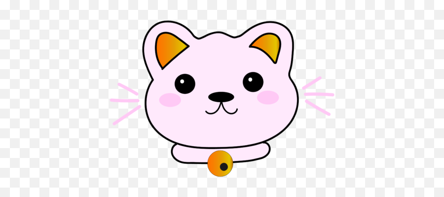 Cute Kitten Graphic By Studioosiria Creative Fabrica - Dot Png,Pink Cat Icon