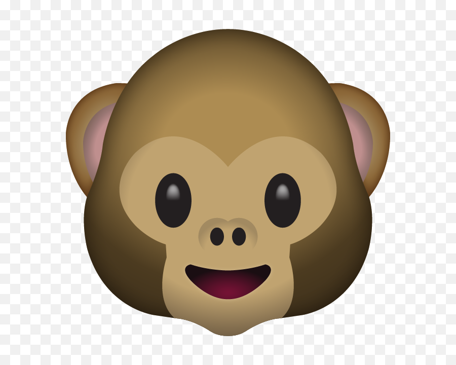 Download Monkey Face Emoji - Monkey Face Emoji Png,Cute Monkey Png