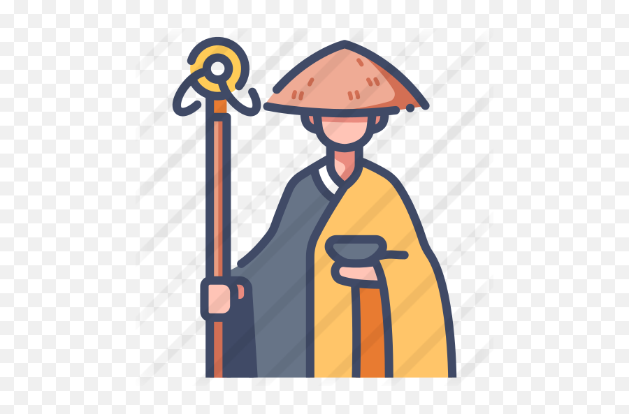 Monk - Buddhist Monks Japanese Icon Png,Monk Png