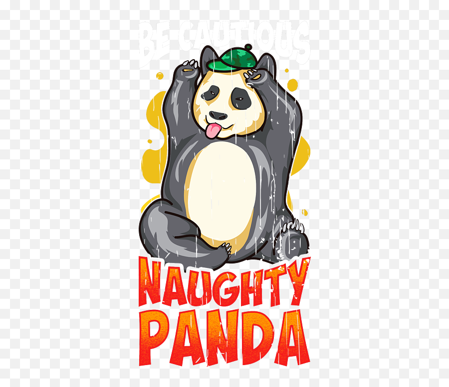 Cute Funny Be Cautious Naughty Panda Baby Bear Puzzle For - Language Png,Panda Pop Icon
