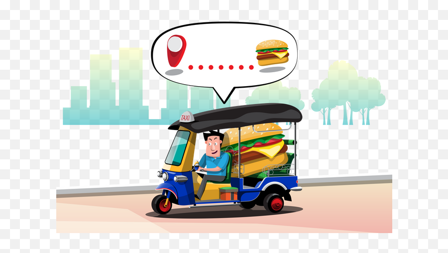 Rickshaw Icon - Download In Glyph Style Auto Rickshaw Png,Gamora Icon