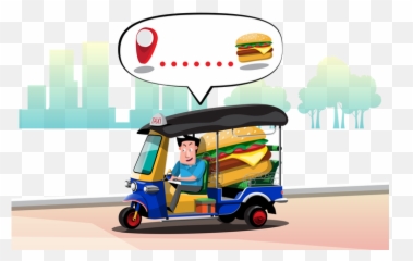 Rickshaw Icon - Download in Glyph Style Auto png