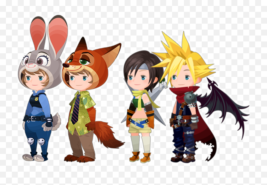 April 6th - Kingdom Hearts Union Eng Update News Cloud Strife Kingdom Hearts Png,Judy Hopps Icon