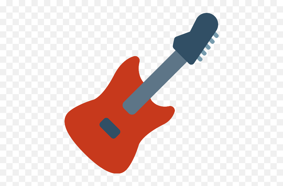 Red Electric Guitar Icon Transparent Png - Stickpng,Electrical Icon