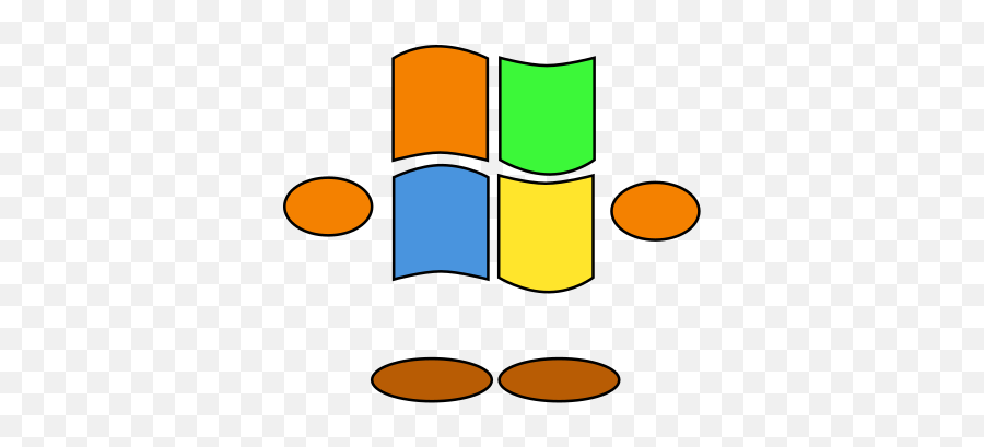 Mac For Windows Logo Png Transparent - Roblox Windows Xp Decal - Free  Transparent PNG Download - PNGkey