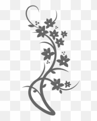 Floral Design Wedding Art - png