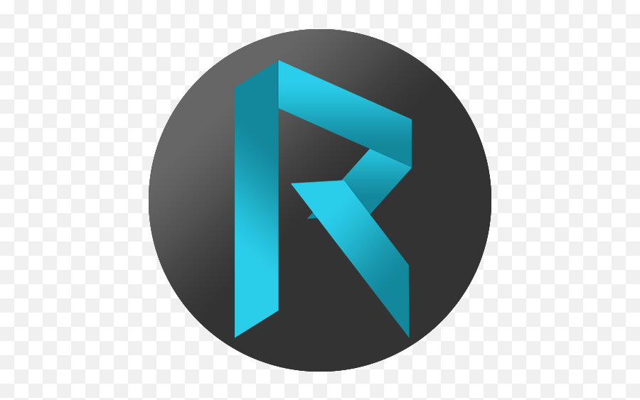 New R Logo Circle U2013 The Review Robot - Graphic Design Png,R Logo Design