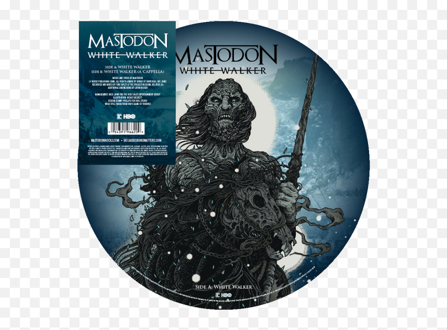 Mastodon White Walker Vinyl Picture Disc - Mastodon White Walker Png,Mastodon Png