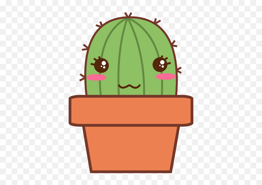Cactus Clipart Kawaii - Cute Cactus Png,Cactus Clipart Png