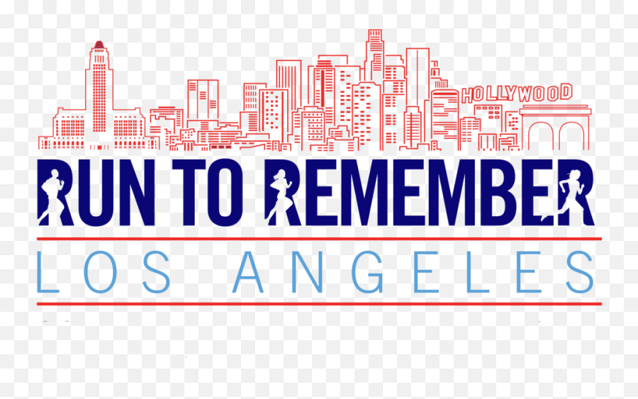 Run To Remember La Png Los Angeles Skyline