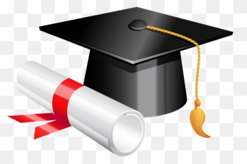 Download Graduation Hat Png - Clip Art Graduation Cap Png,Grad Hat Png