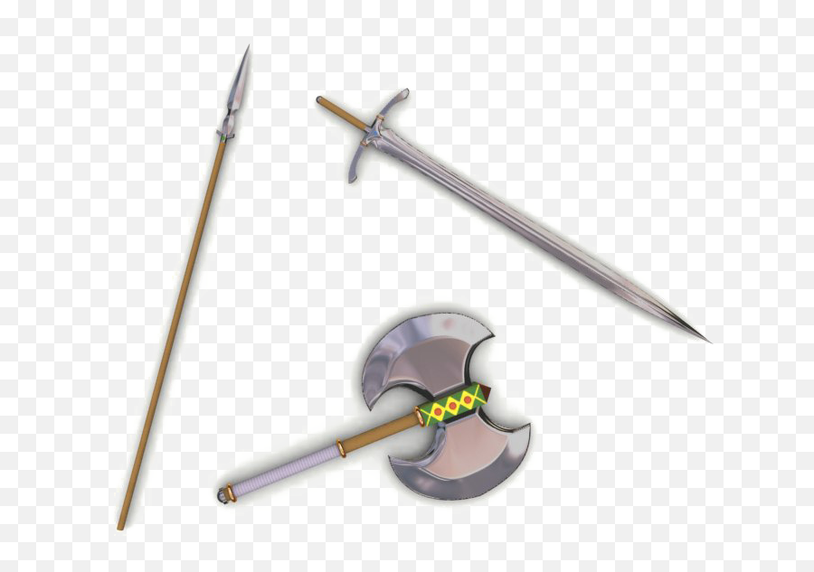 Download Free Png Medieval Spear Pic - Dlpngcom Swords Spears And Axes,Spear Png