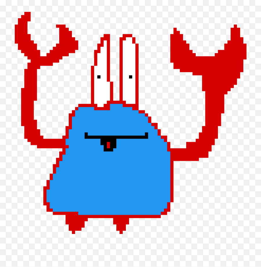 Pixilart - Ear Mr Krabs By Blitzgundam984 Cartoon Png,Mr Krabs Png