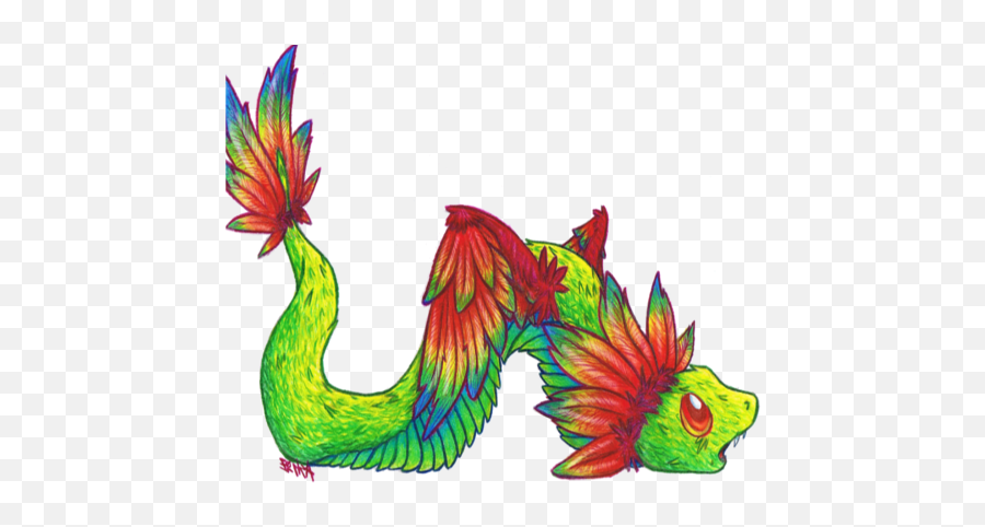 Quetzalcoatl - Illustration Png,Quetzalcoatl Png