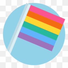 Rainbow Flag - Free Flags Icons Circle Png,Arcoiris Png