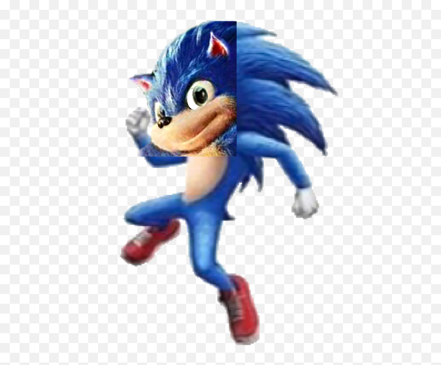 Steam Community The Actual Movie Sonic Extremely - Movie Sonic Running Transparent Png,Sonic Running Png