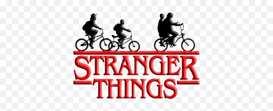 Sticker Maker - Road Cycling Png,Stranger Things Logo Transparent