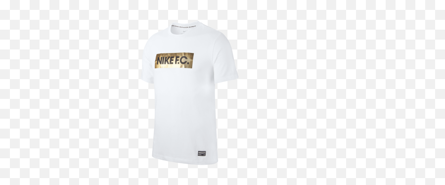 T - Shirt Nike Fc Dry Tee Gold Block Shirt Nike Gold Png,Nike Check Png