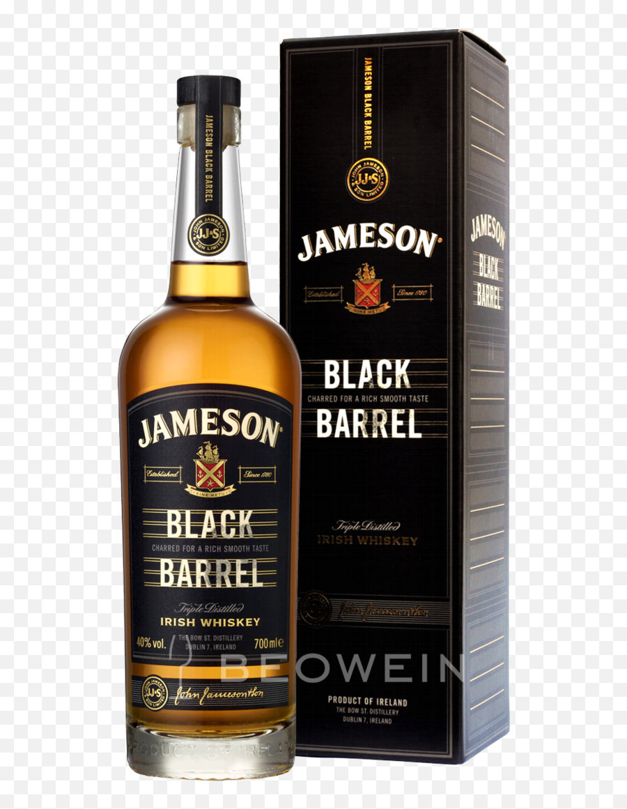 Jameson Black Barrel 0 7 L - Jameson Whiskey Black Barrel Png,Jameson Png