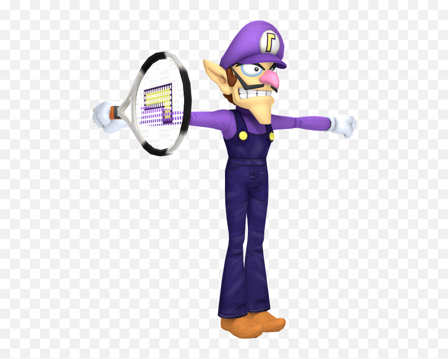 Nintendo Switch - Waluigi Smash Bros Model Png,Waluigi Png