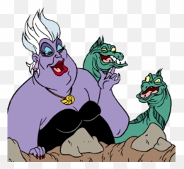 Mermaid Clipart Spice - Little Mermaid Ursula Flotsam And Jetsam Png,Ursula Png