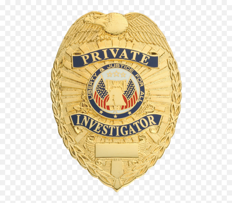 Badge Private Investigator Detective - Detective Badge Png,Police Badge Transparent