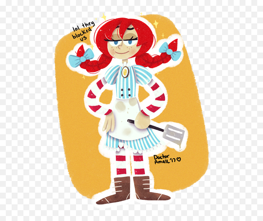 Wendyu0027s Fast Food Twitter Smug Anime Wendy Fanart Fan - Cartoon Png,Wendys Png