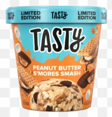Download Hd Peanut Butter Su0027mores Smash - Chocolate Heb Galaxy Ice Cream Png,Smores Png