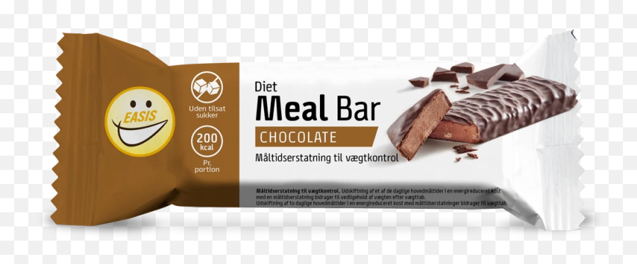 Easis Diet Chocolate Bar With No Added Sugar Meal Replacement - Easis Bar Png,Chocolate Bar Transparent