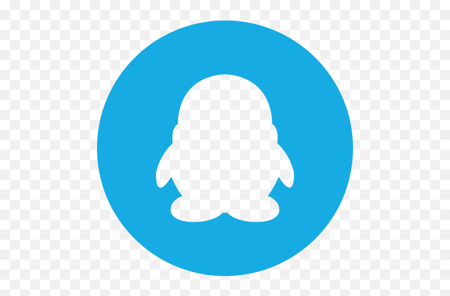 Tencent Qq Logo - Blue Webinar Icon Circle Png,Tencent Logo