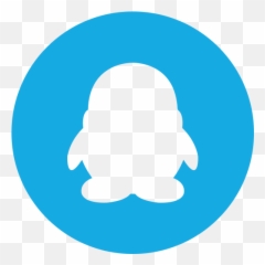 Tencent Qq Logo - Blue Webinar Icon Circle Png