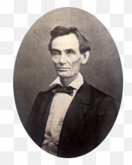 Abraham Lincoln O - Rare Photo Of png