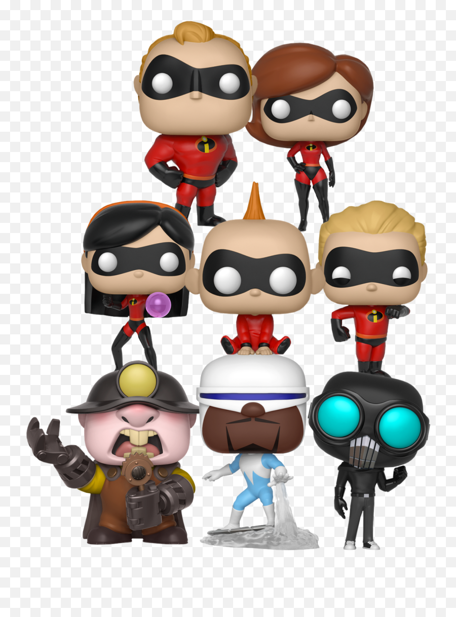 Funko X Disneys Has Us - Incredibles Funko Png,Incredibles Transparent