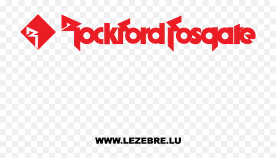 Rockford Fosgate Sticker - Vertical Png,Rockford Fosgate Logo