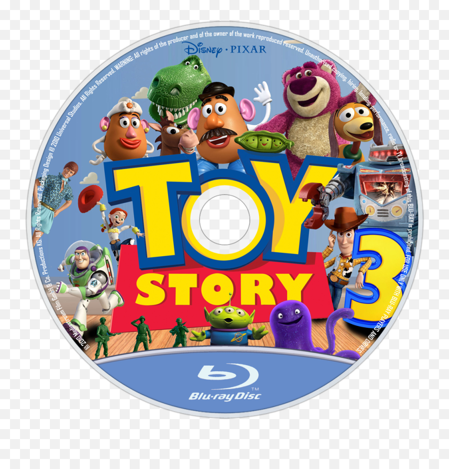 64667 - Toy Story Monsters Inc Dvd Png,Toy Story 3 Logo