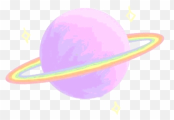 Planets Clipart Pastel - Saturno Kawaii Png,Planet Transparent