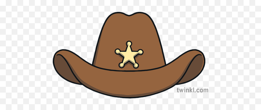 Emoji Cowboy Hat Eyfs Illustration - Costume Hat Png,Cowboy Emoji Transparent