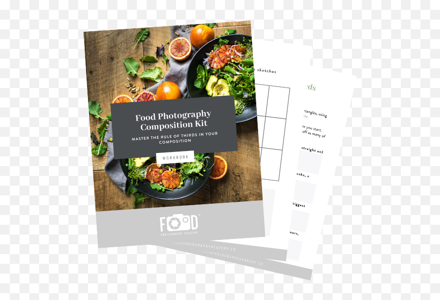Food Photography Composition Kit - Superfood Png,Rule Of Thirds Grid Transparent