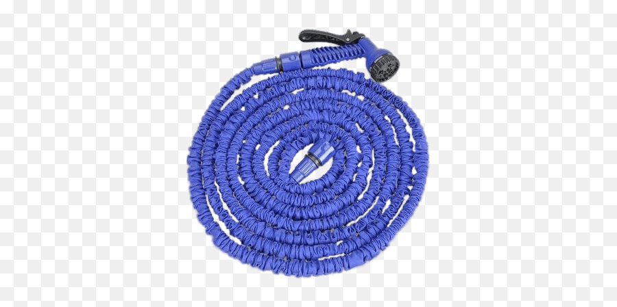 Blue Expandable Water Hose Transparent - Solid Png,Hose Png