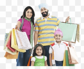 Yono By Sbi Lifestyle U0026 Banking Dono - Indian Family Shopping Images Png