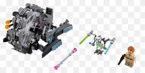 General Grievousu0027 Wheel Bike - Lego Star Wars Kubiki Lego General Grievous 75040 Png,General Grievous Png