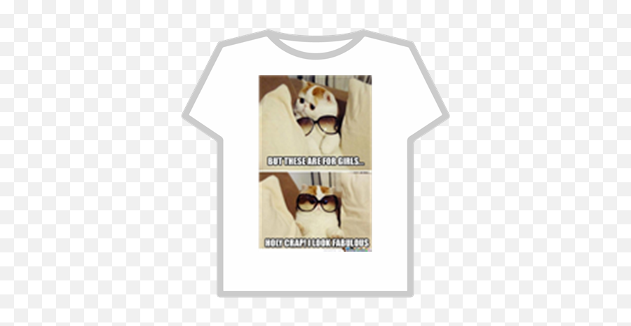 But - Theseareforgirlssunglassescatmeme Roblox Memes For Cat Lovers Png,Meme Glasses Transparent